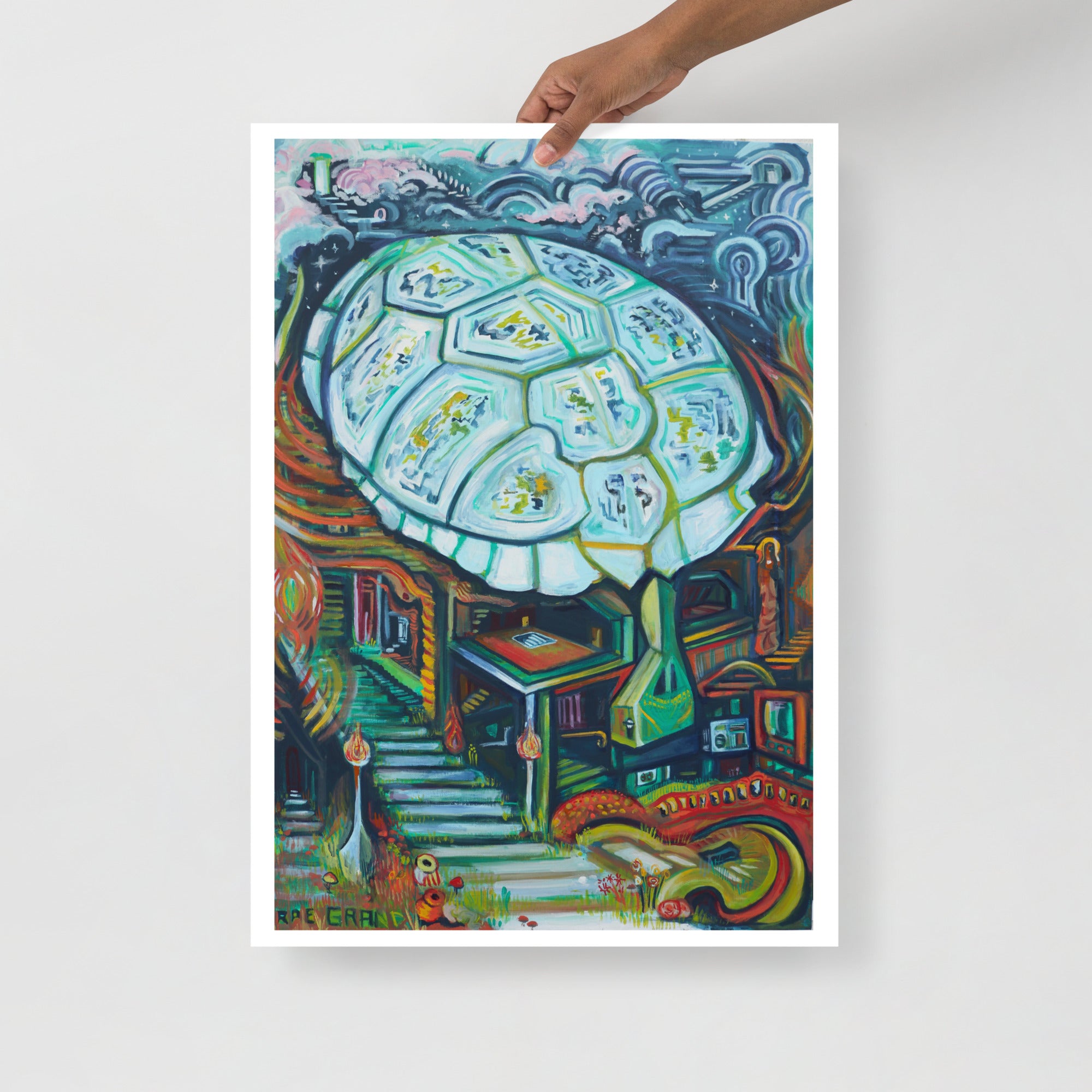 Tipper Turtle Poster
