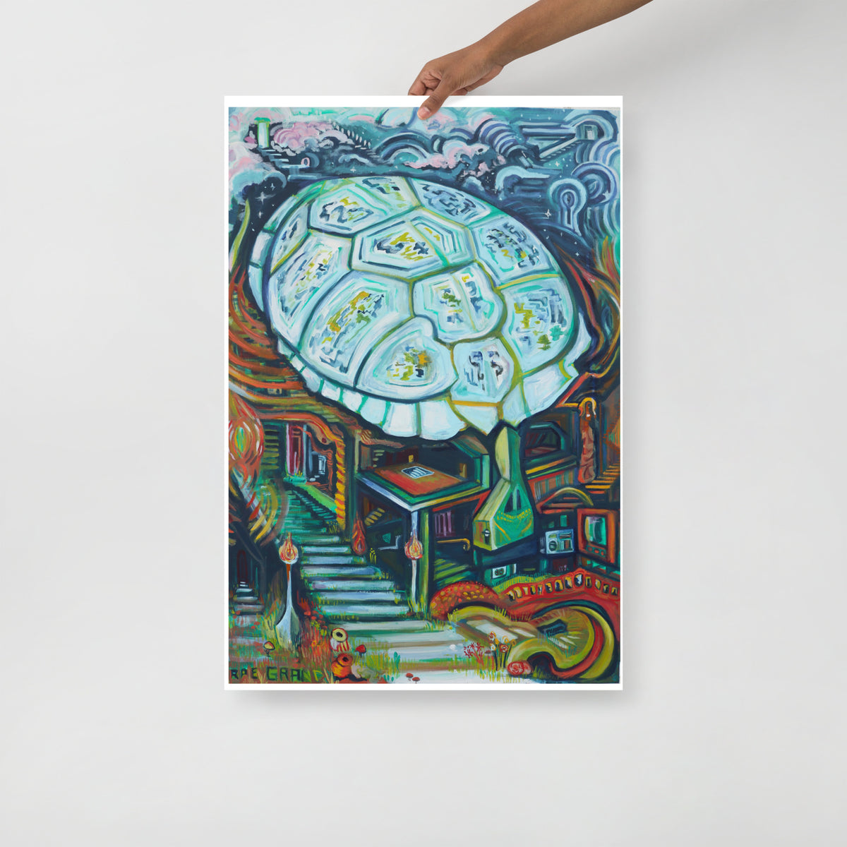 Tipper Turtle Poster