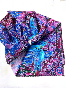 Purple Thought Scarf